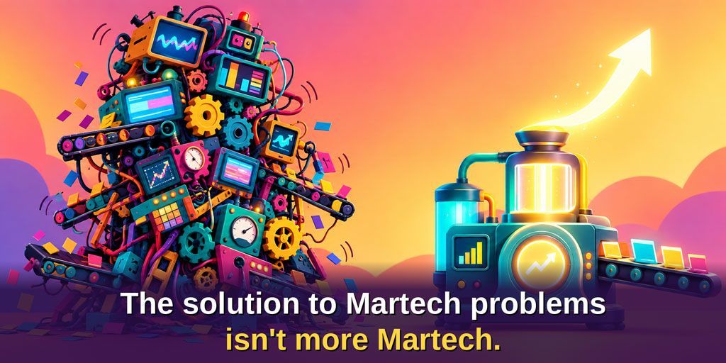 The solution to Martech problems is not more Martech