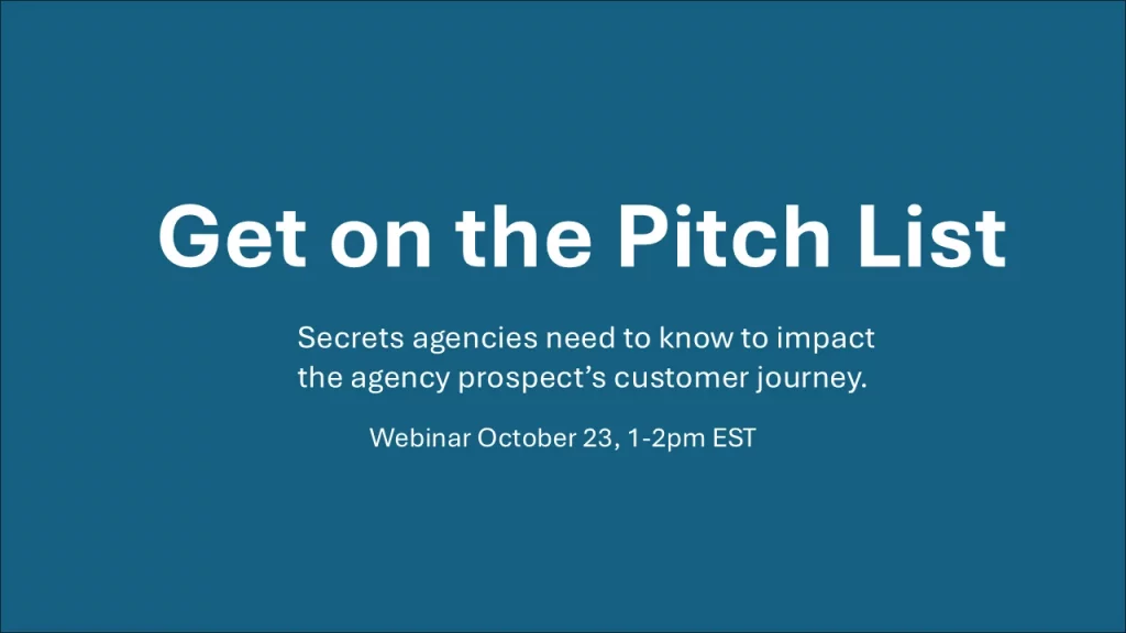 Secrets to more Agency opportunities