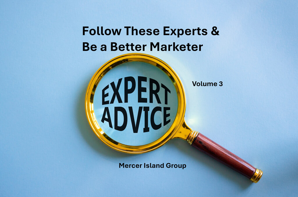 Follow these experts, be a better marketer! Vol. 3