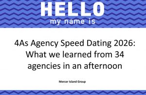 4As speed dating: what we learned from 34 indie agencies in an afternoon