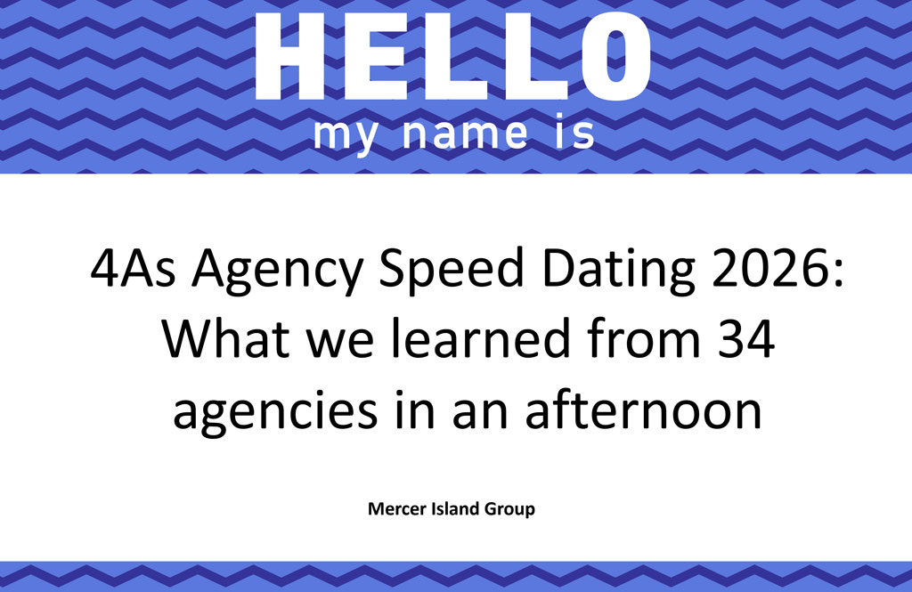 4As speed dating: what we learned from 34 indie agencies in an afternoon